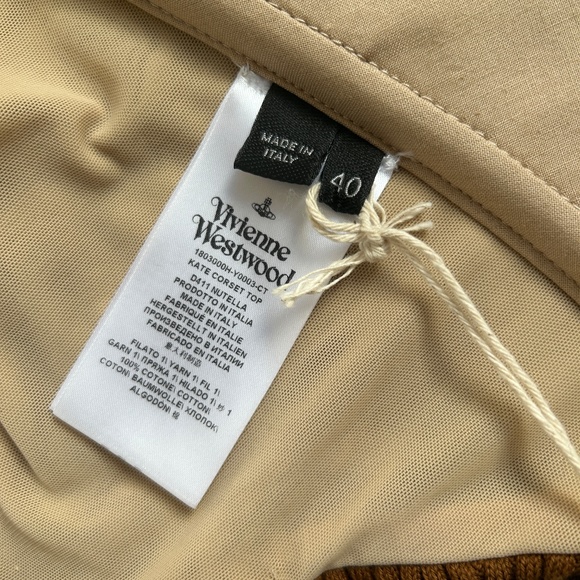 Vivienne Westwood Brand New 1,240$ Kate Corset from S/S 2022 w/ orb - Picture 14 of 15